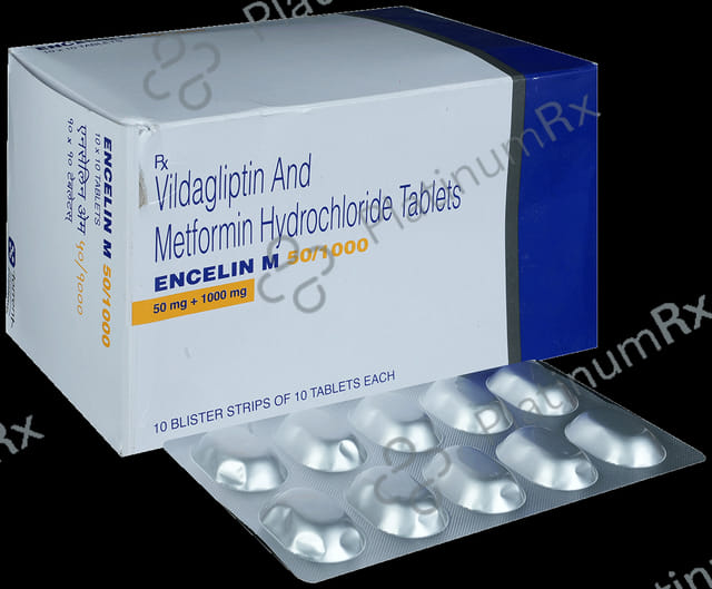 Encelin M 50/1000mg Tablet 10s