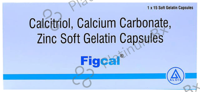 Figcal Soft Gelatin Capsule 15s