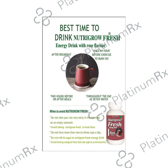 Nutrigrow Fresh Energy Drink Rose