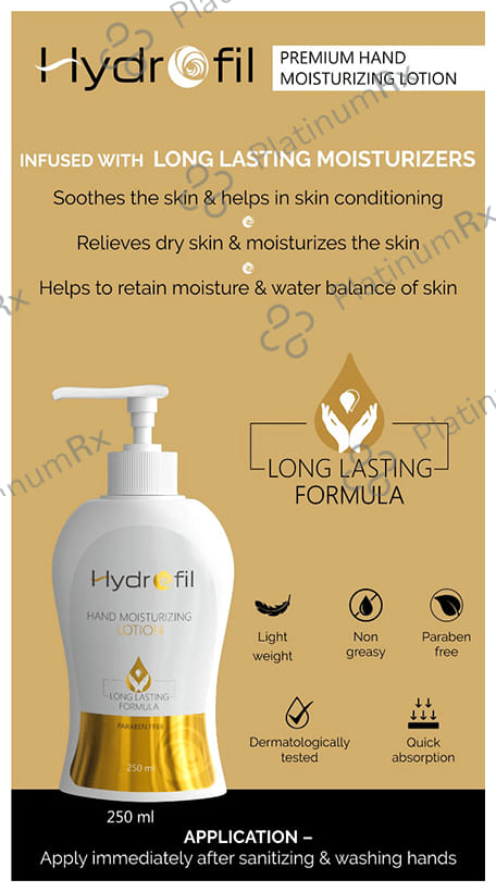 Hydrofil Hand Moisturizing Lotion 250ml