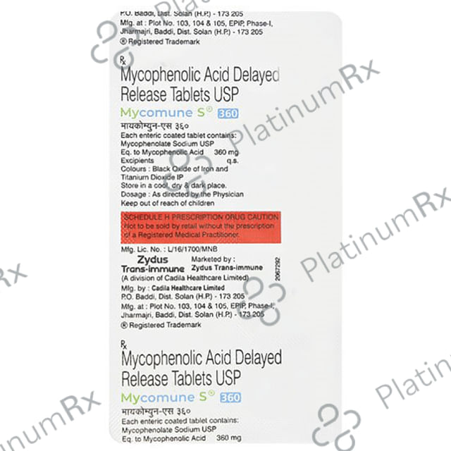 Mycomune-S 360 Tablet