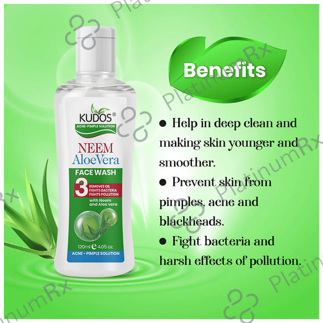 Kudos Neem Aloevera Face Wash