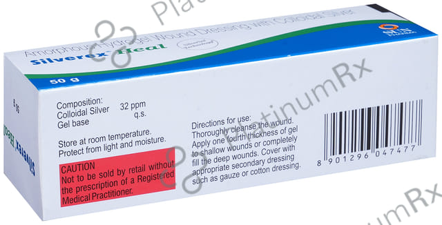 Silverex Heal Gel 50gm