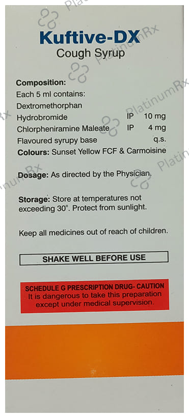 Kuftive-DX Syrup 100 Syrup