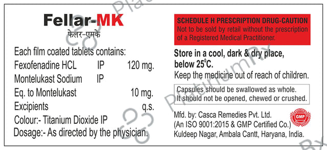 Fellar-MK Tablet