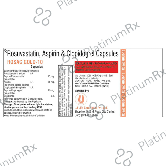 Rosac Gold 10 Capsule