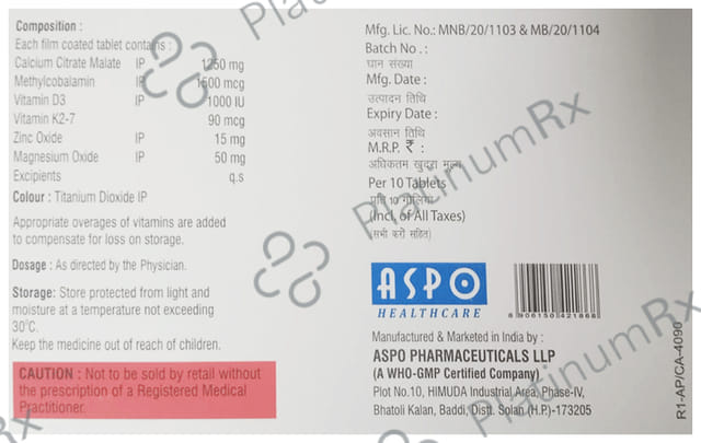 Califlex Forte Tablet 10s