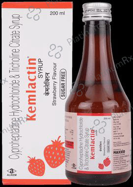 Kemlactin Syrup Strawberry Sugar Free