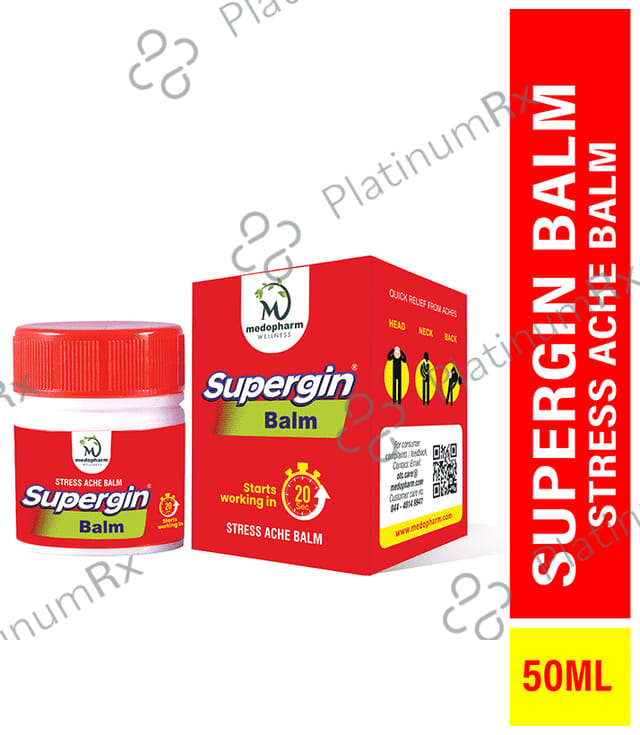 Medopharm Wellness Supergin Pain Relief Balm 12gm
