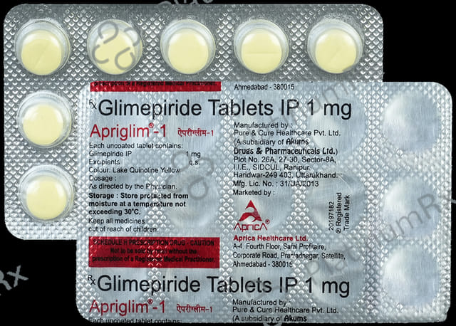 Apriglim 1 Tablet 15 Tablet