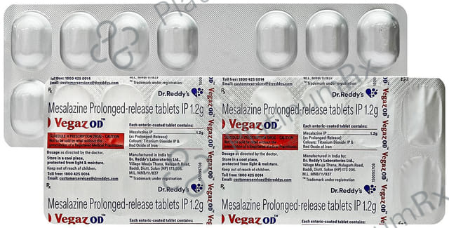 Vegaz OD PR 1200mg Tablet 15s