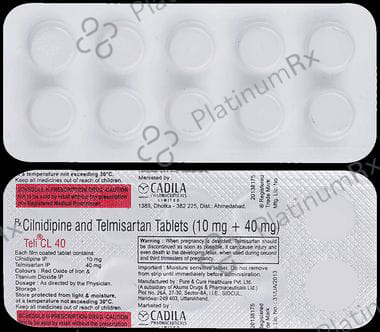 Teli CL 10/40mg Tablet 10s