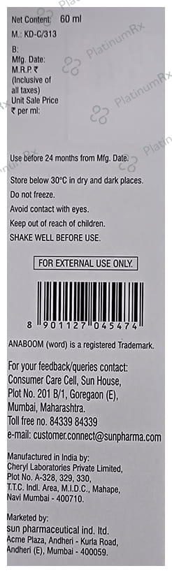 Anaboom Pro Hair Serum 60ml