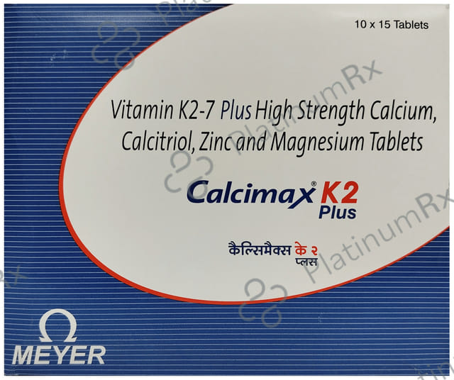 Calcimax K2 Plus Tablet 15s
