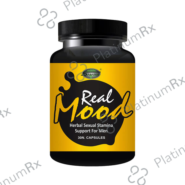 Sabates Real Mood Herbal Sexual Stamina Support for Men Capsule