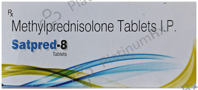 Satpred 8mg Tablet 10s