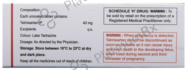 Eritel 40mg Tablet 15s