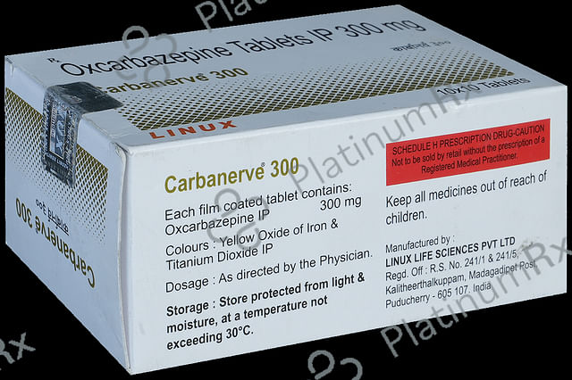 Carbanerve 300mg Tablet 10s