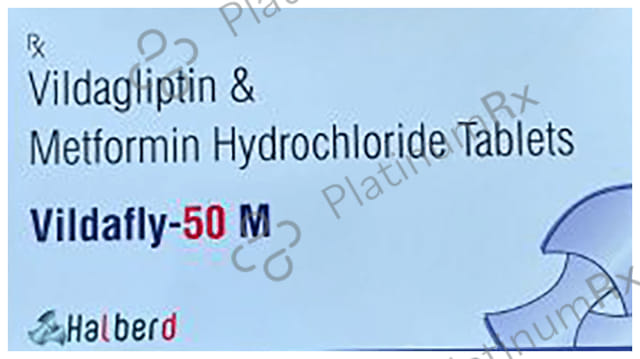 Vildafly-50 M Tablet