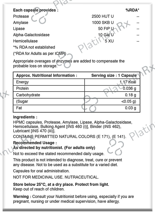 Meyerzyme Enzyme Capsule