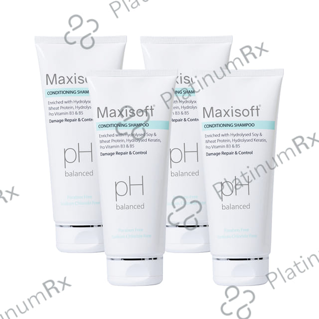 Maxisoft Conditioning Shampoo (200ml Each) 4 Tubes