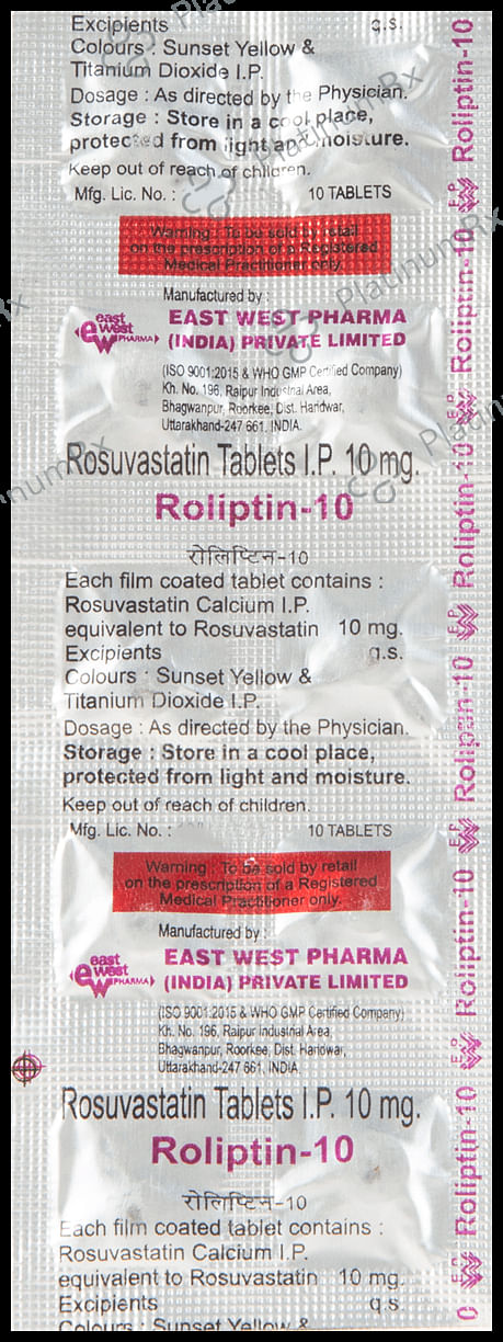 Roliptin 10mg Tablet 10s