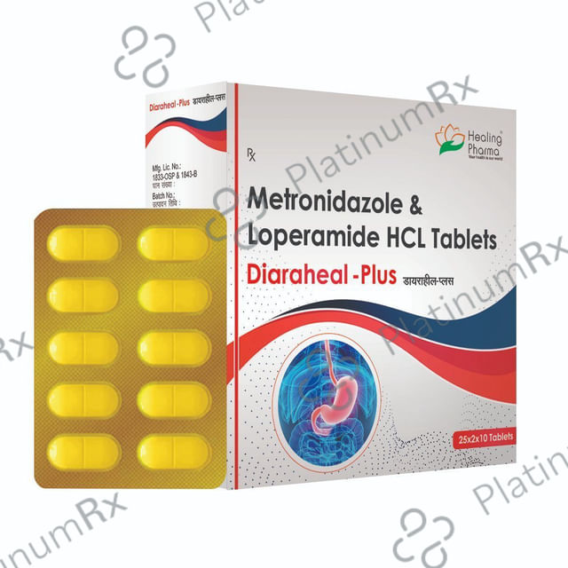 Diaraheal Plus 1.5/200mg Tablet 10s