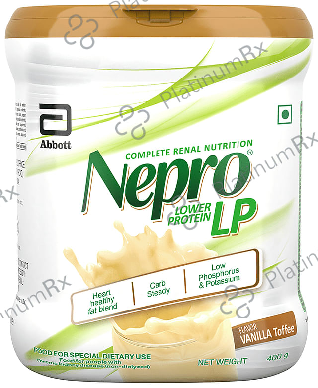 Nepro Vanilla Toffee LP Low Protein Health Drink Powder