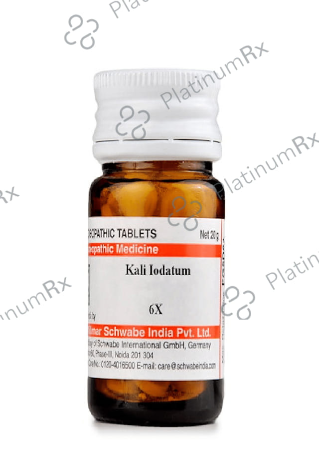 Dr Willmar Schwabe India Kali Iodatum Trituration Tablet 6X
