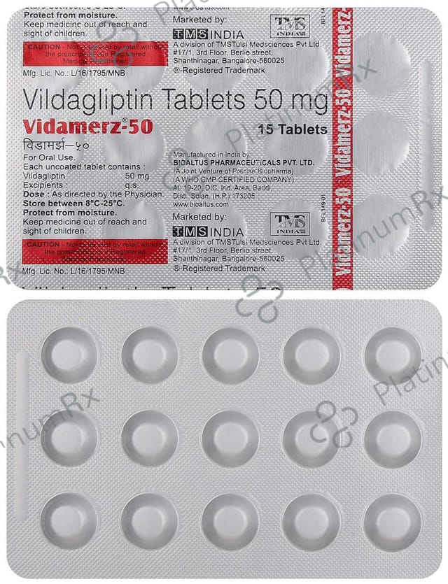 Vidamerz 50mg Tablet 15s