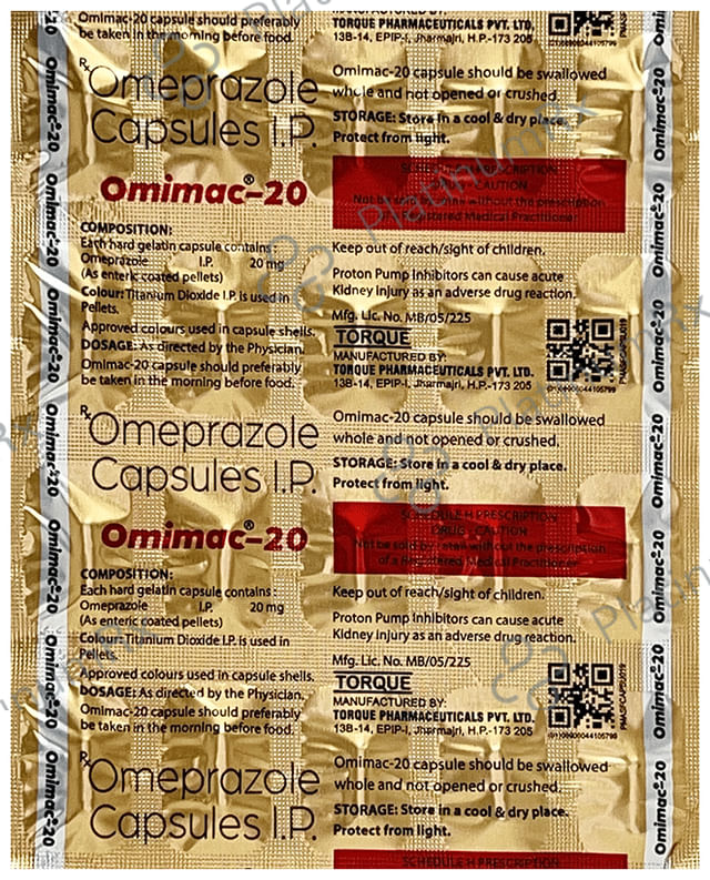 Omimac 20 Capsule