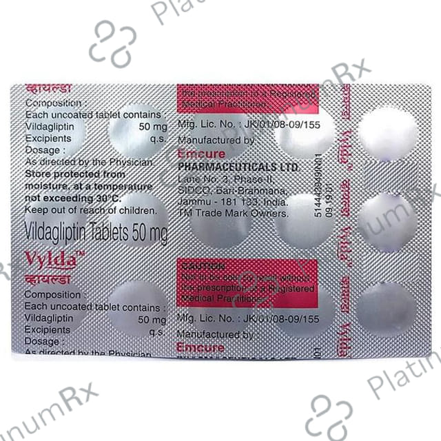 Vylda OD 50mg Tablet