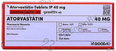 Goodvastatin 40 Tablet