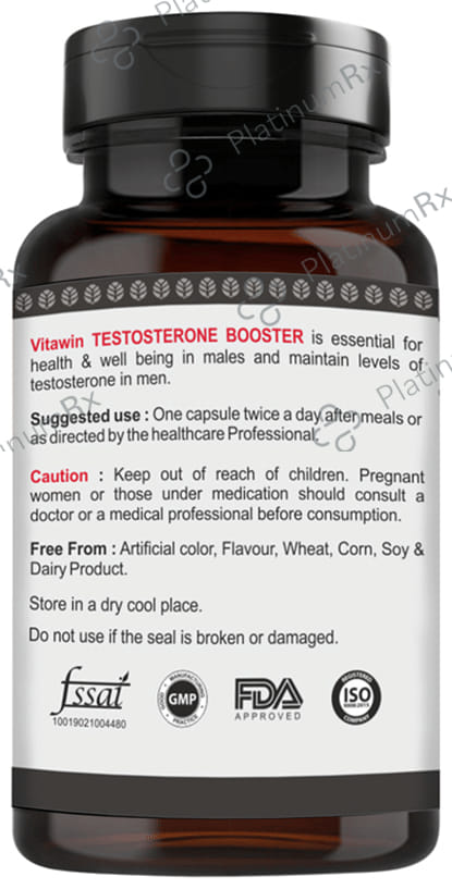 Vitawin Testosterone Booster Vegetarian Capsule
