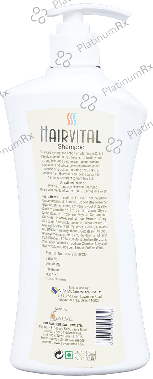 Hairvital Shampoo 500 Shampoo