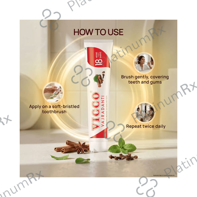 Vicco Vajradanti Ayurvedic Gums and Teeth Regular 200gm