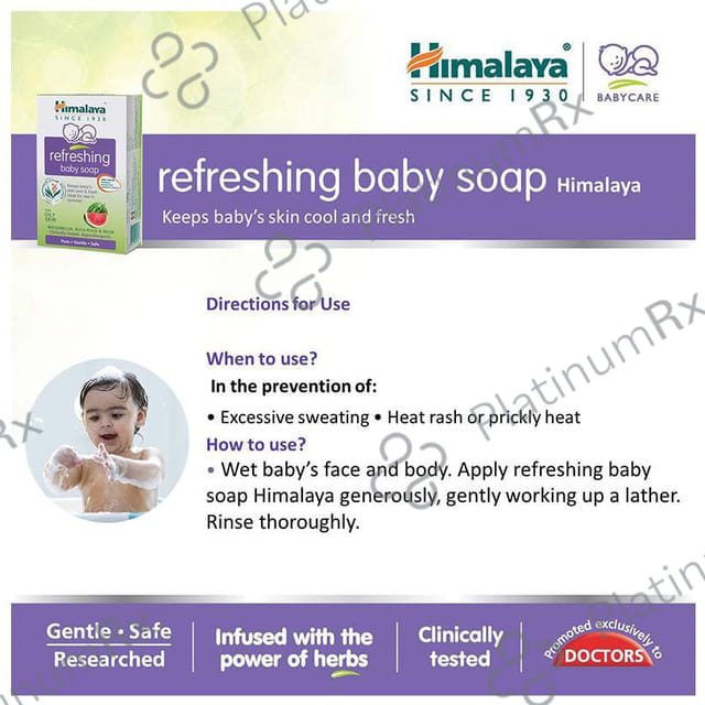 Himalaya Refreshing Baby Soap 75gm