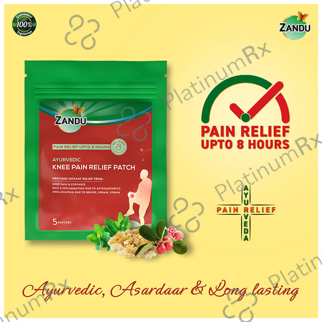 Zandu Ayurvedic Knee Pain Relief Patch