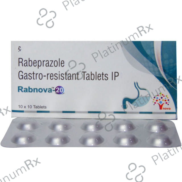 Rabnova 20mg Tablet