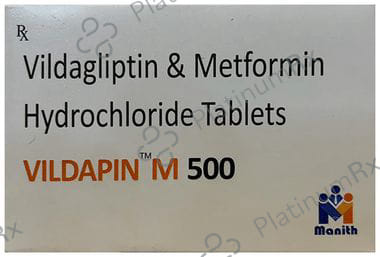 Vildapin M 500 Tablet