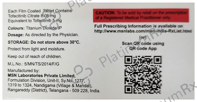 Tofadoz 5mg Tablet 10s