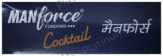 Manforce Dotted Ring Cocktail Chocolate & Hazelnut Flavour Condom 10s