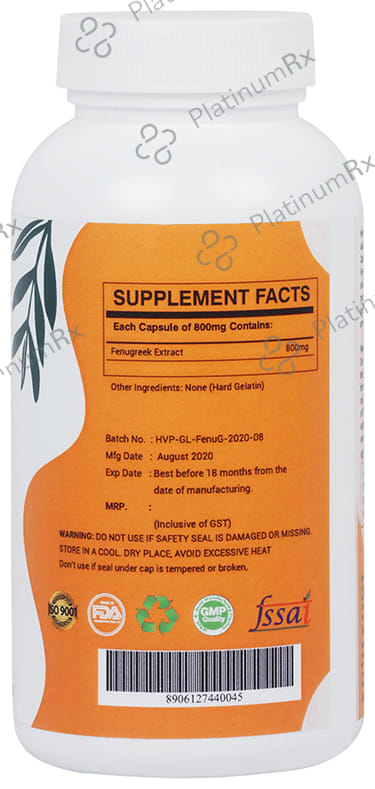 Goodlife Nutrition Fenugreek Extract Capsule