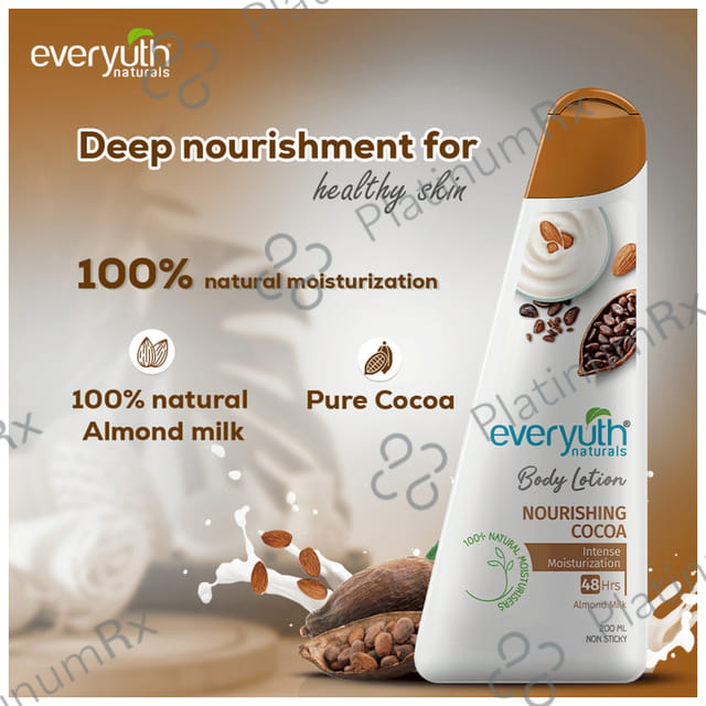 Everyuth Naturals Body Lotion Nourishing Cocoa 200 ml