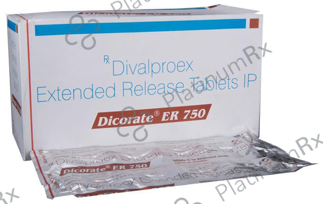 Dicorate ER 750mg Tablet 10s