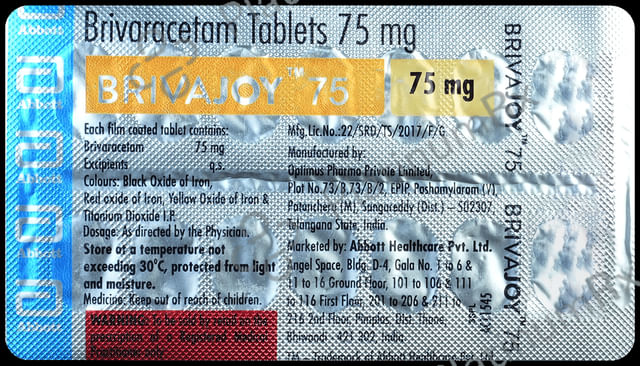Brivajoy 75mg Tablet 14s
