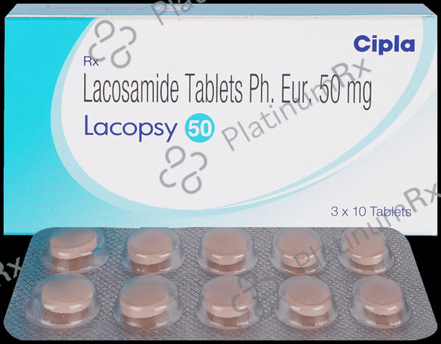 Lacopsy 50mg Tablet 10s