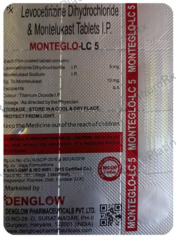 Monteglo-LC 5 Tablet