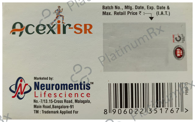 Acexir 200mg SR Tablet 10s