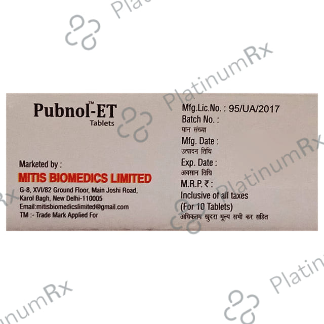 Pubnol-ET Tablet